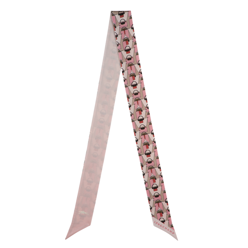 Origami Le Pliage 细丝带 , 芭蕾粉 - 真丝  - 查看 1 3