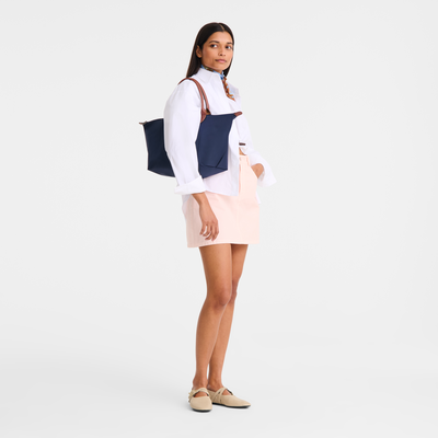 Le Pliage Original L 手提包 , 海军蓝色 - 帆布