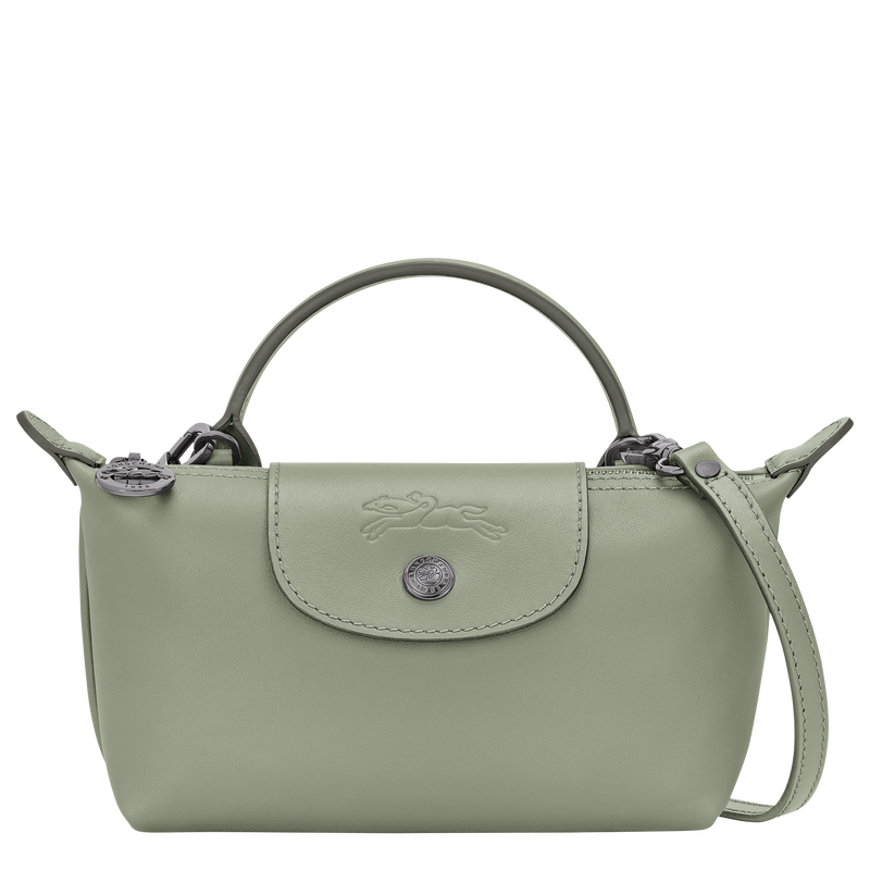 Le Pliage Xtra XS Pouch , Tundra - Leather  - View 1 of  5