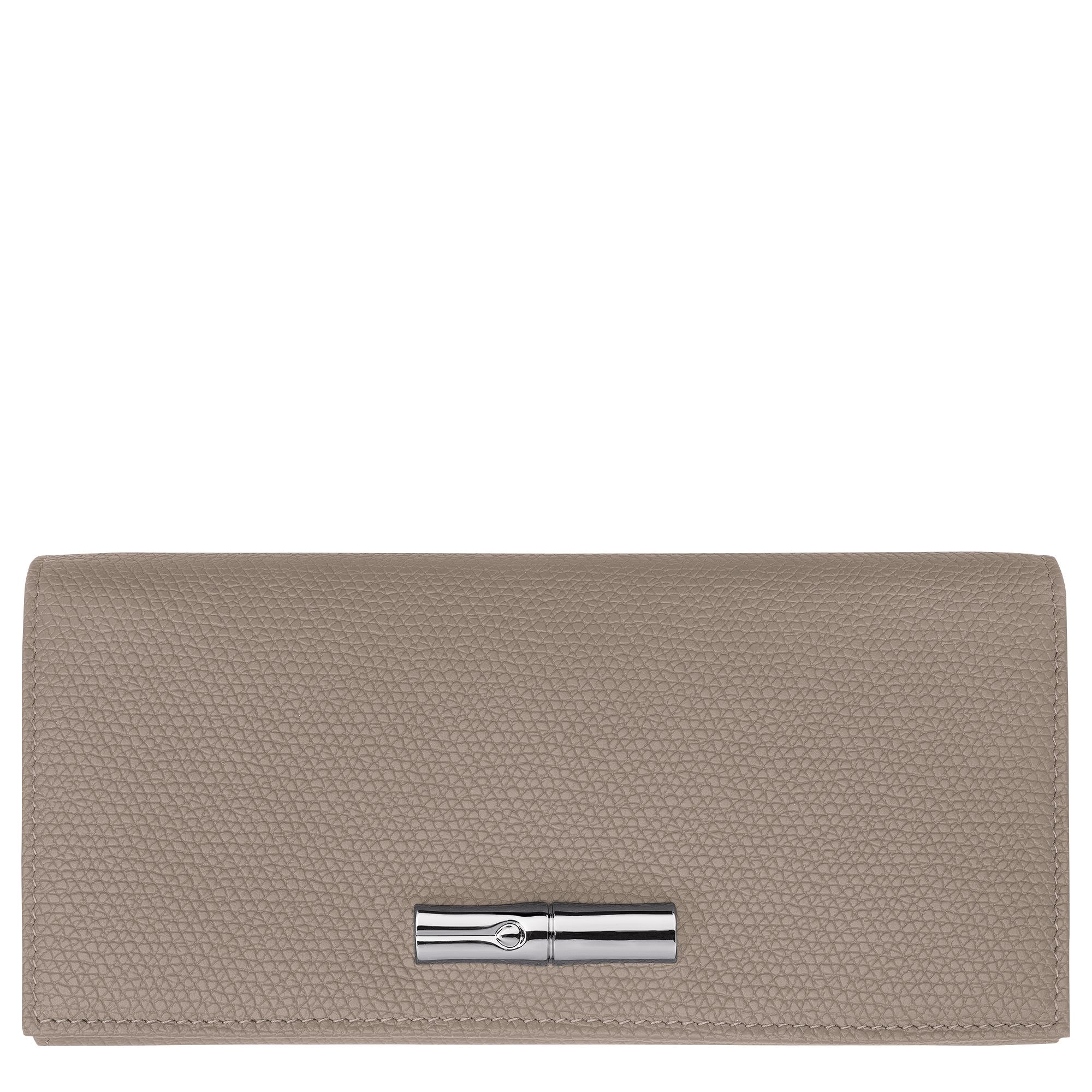 Le Roseau Long continental wallet, Clay