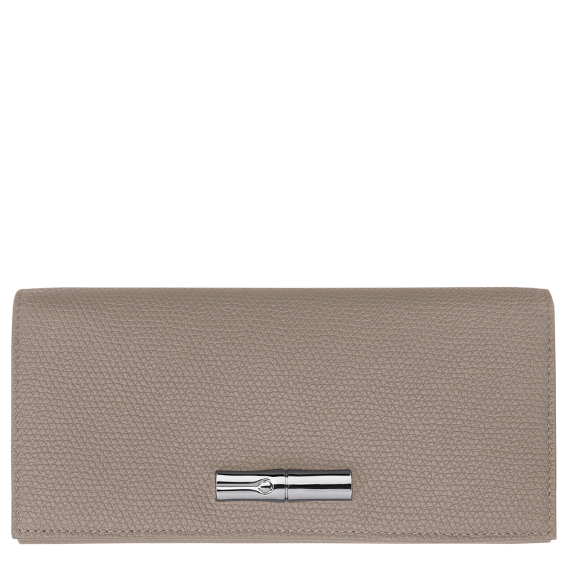 Le Roseau Long continental wallet , Clay - Leather  - View 1 of  3