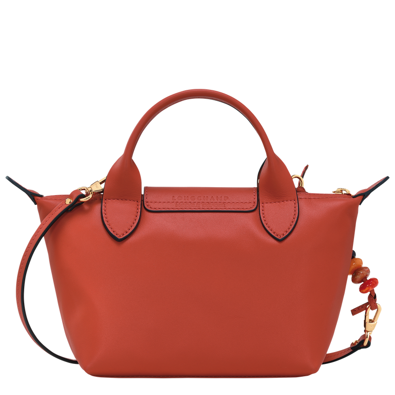 Le Pliage Xtra XS Handbag , Sienna - Leather  - View 4 of  7
