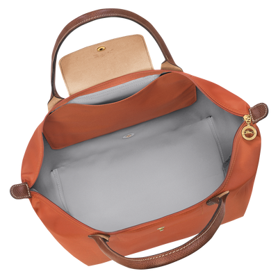 Le Pliage Original L 托特包 , 砖红色 - 再生帆布