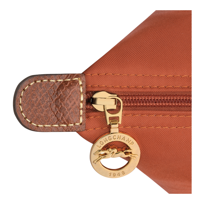 Le Pliage Original S 手提包 , 砖红色 - 再生帆布  - 查看 6 7