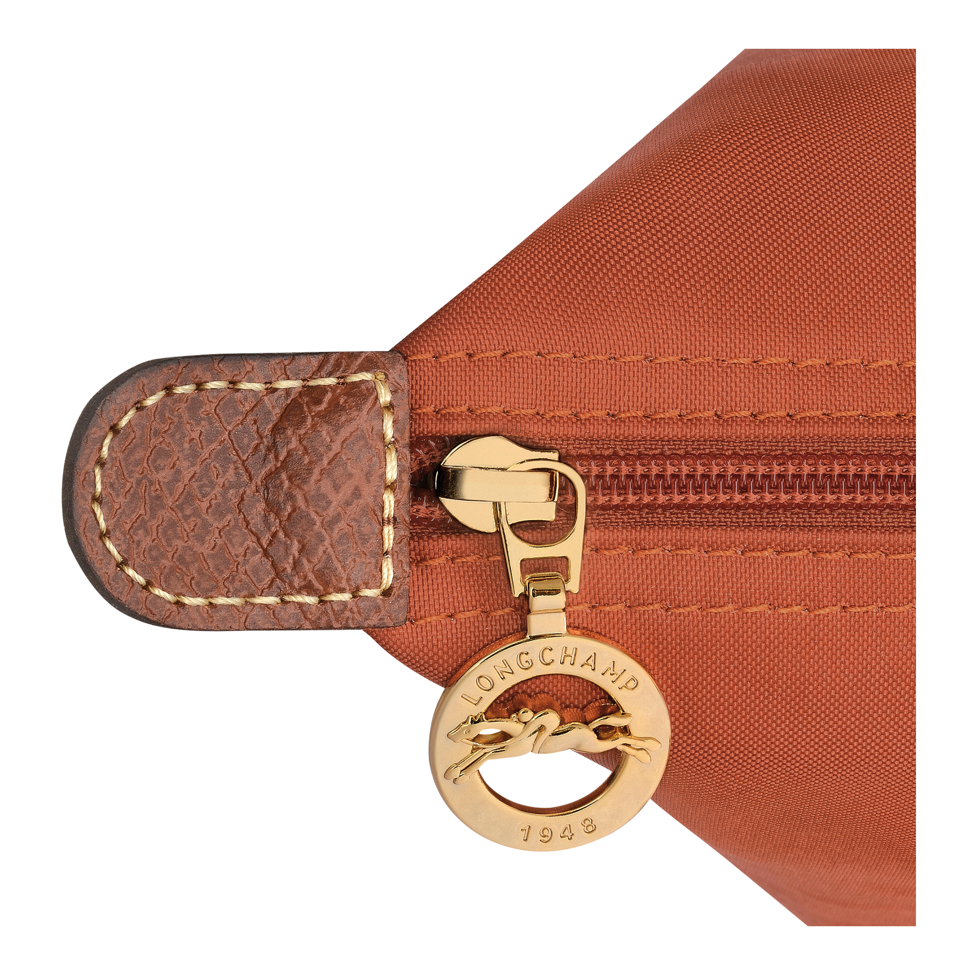 Handbag S, Brick - View 6 of
7 - zoom in Le Pliage Original Handbag S, Brick