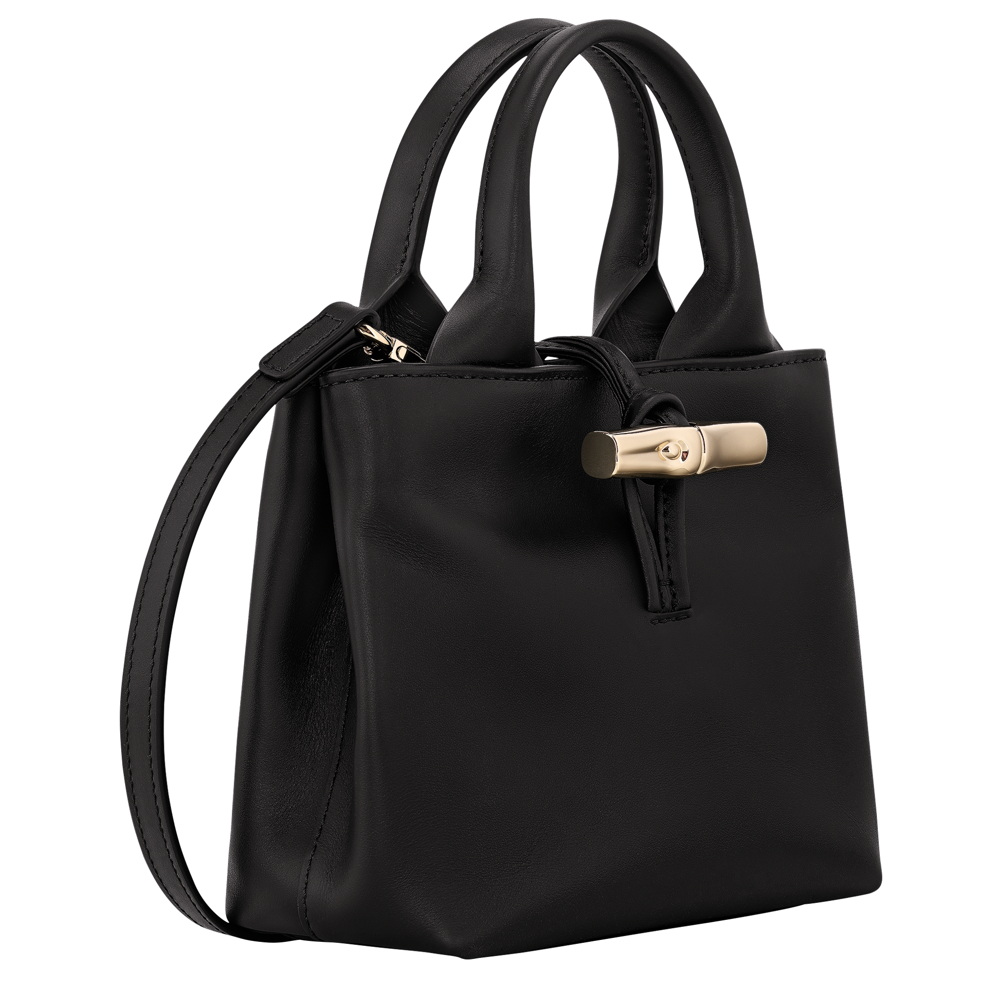 Handbag XS, Black - View 3 of
7 - zoom in Le Roseau Handbag XS, Black
