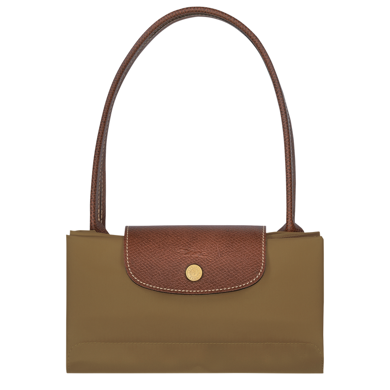 Le Pliage Original L Tote bag , Olive - Recycled canvas  - View 6 of  6
