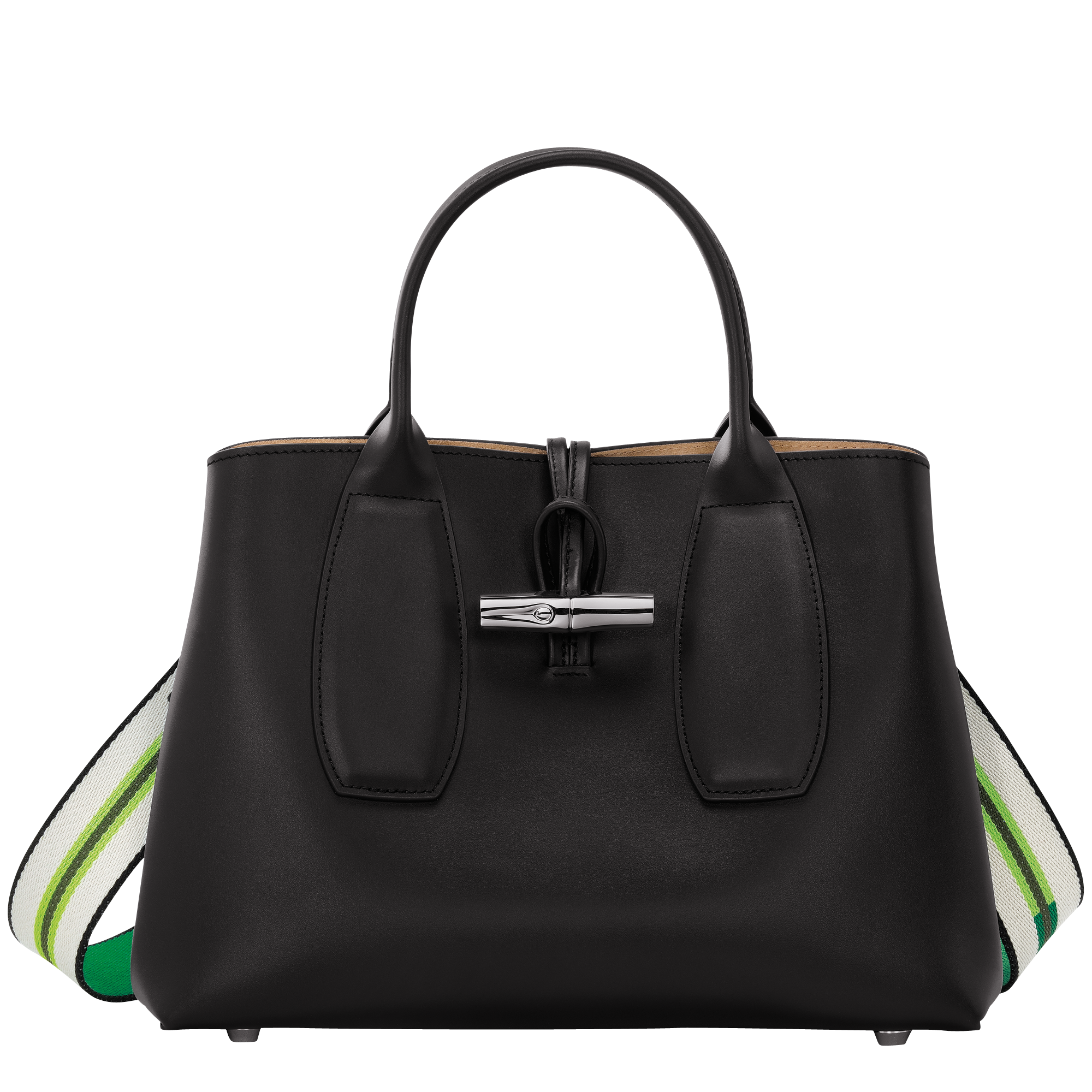 Roseau Handbag M, Black