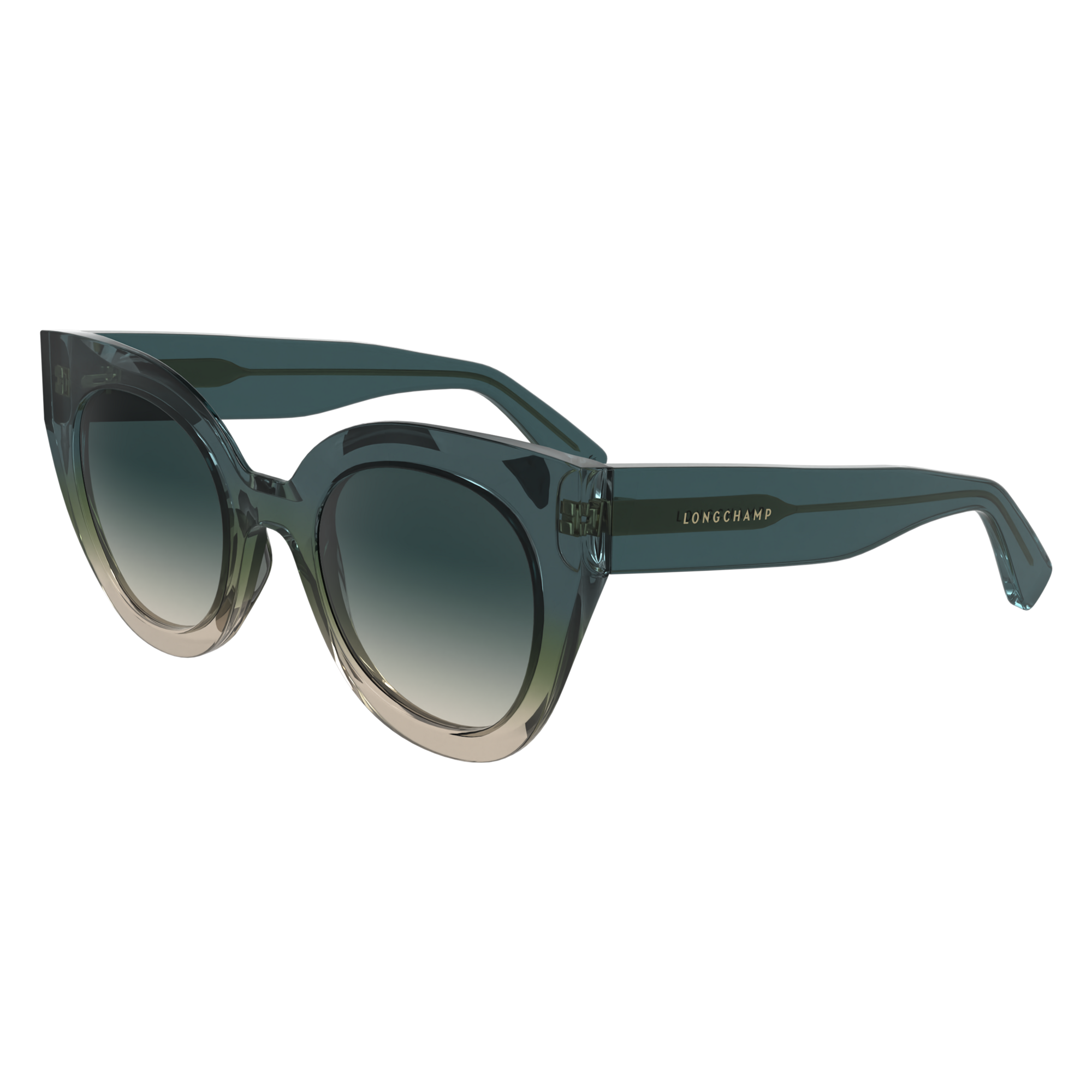 Sunglasses, Blue/Beige - View 2 of
2 - zoom in null Sunglasses, Blue/Beige