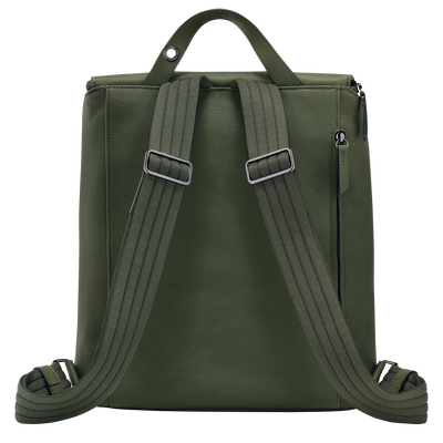 Longchamp 3D 双肩背包 M, 卡其色