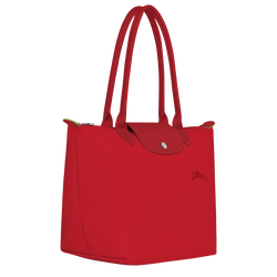 Le Pliage Green M 小号单肩包 , 鲜红色 - 再生帆布