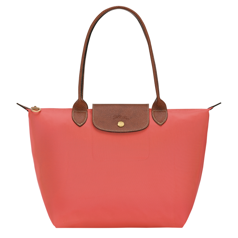 Le Pliage Original M Tote bag , Strawberry - Recycled canvas  - View 1 of  6