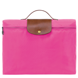 Le Pliage Original S Briefcase , Candy - Recycled canvas