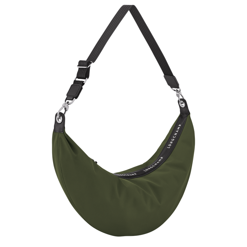 Le Pliage Energy XL Crossbody bag , Khaki - Canvas  - View 3 of  7