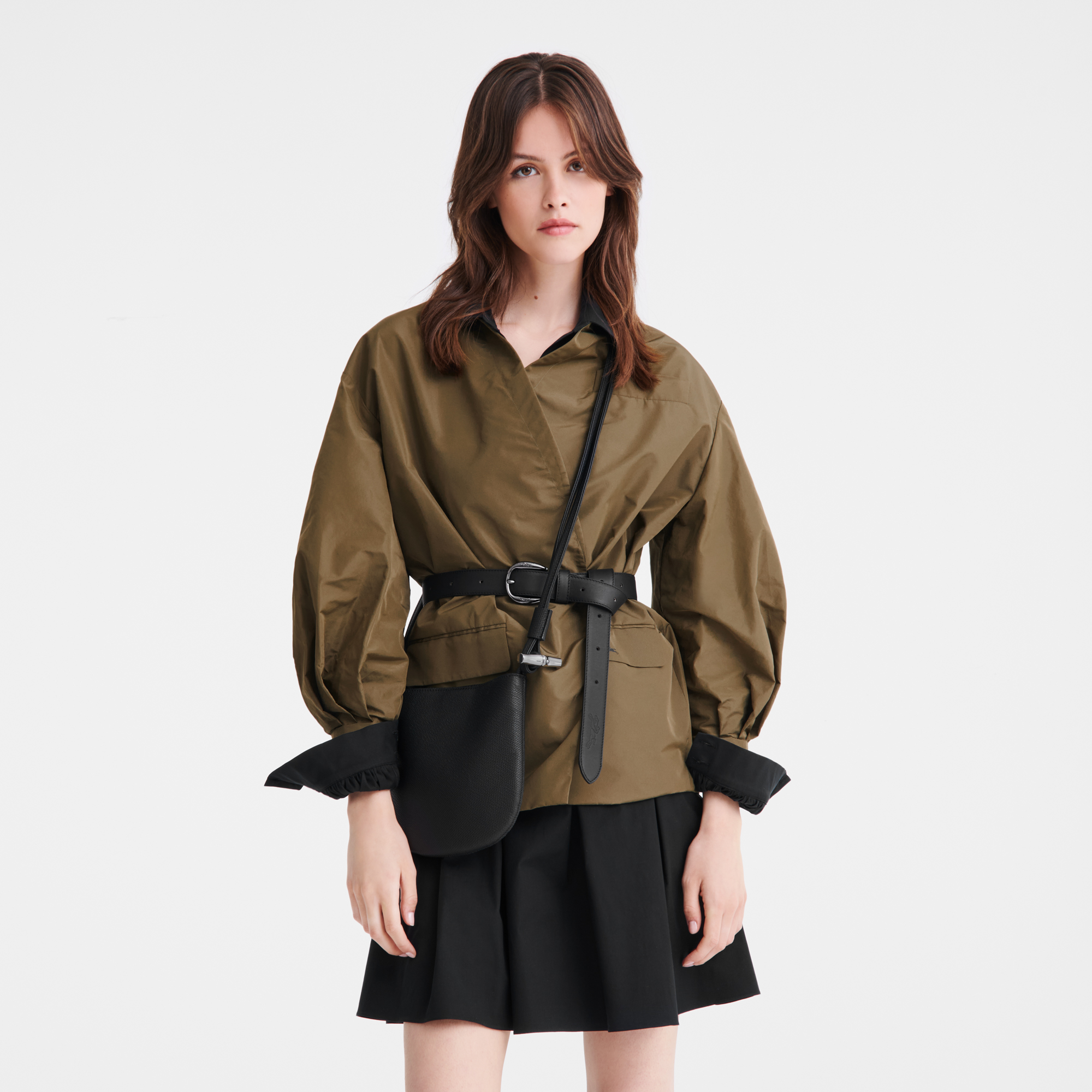 斜挎包 S, 黑色 - 查看 2
        4 - 放大 Le Roseau 斜挎包 S, 黑色