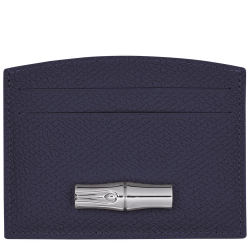 Roseau Card holder , Bilberry - Leather - View 1 of  2
