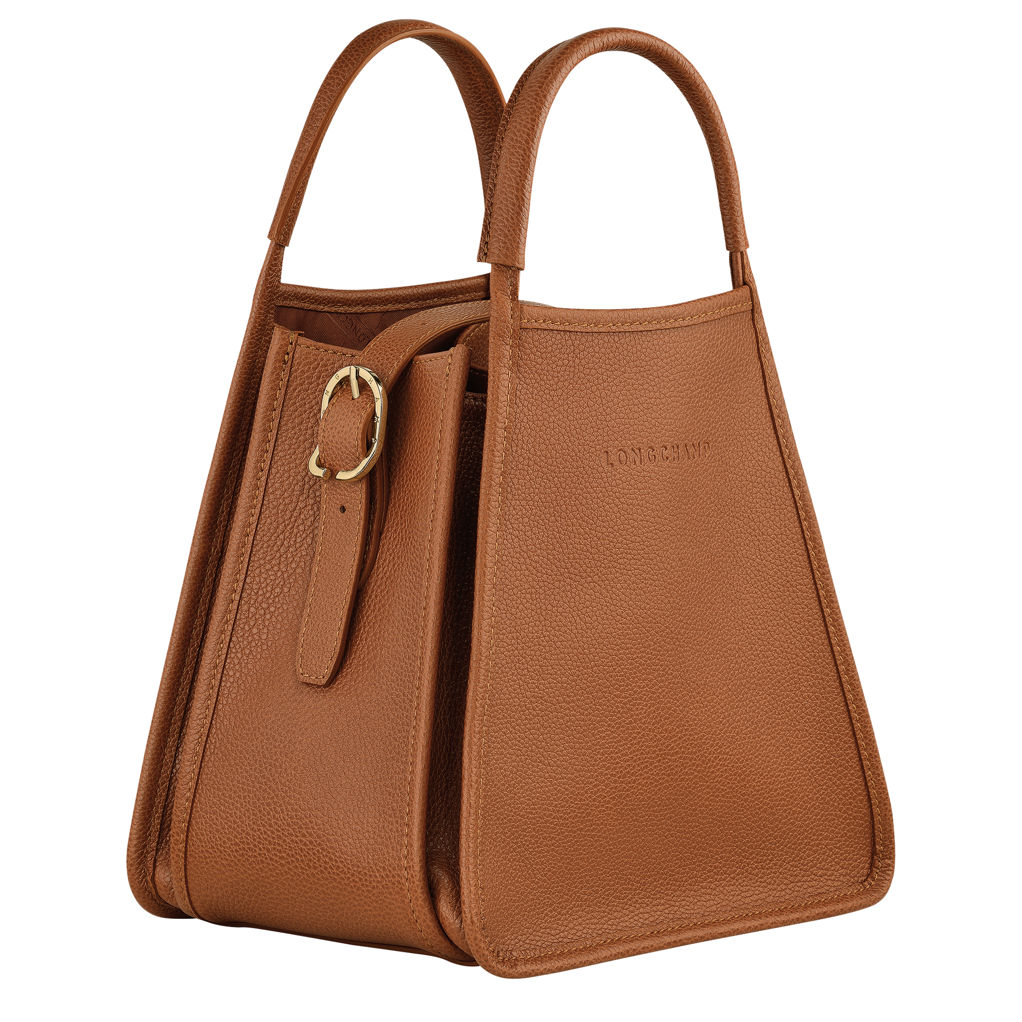 Handbag S, Caramel - View 3 of
7 - zoom in Le Foulonné Handbag S, Caramel