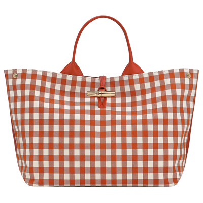 Le Roseau L Handbag , Bark - Canvas