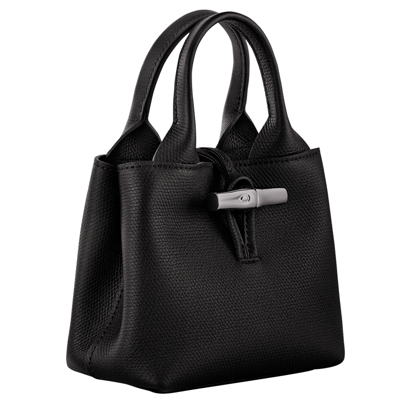 Le Roseau XS Handbag , Black - Leather  - View 3 of  7