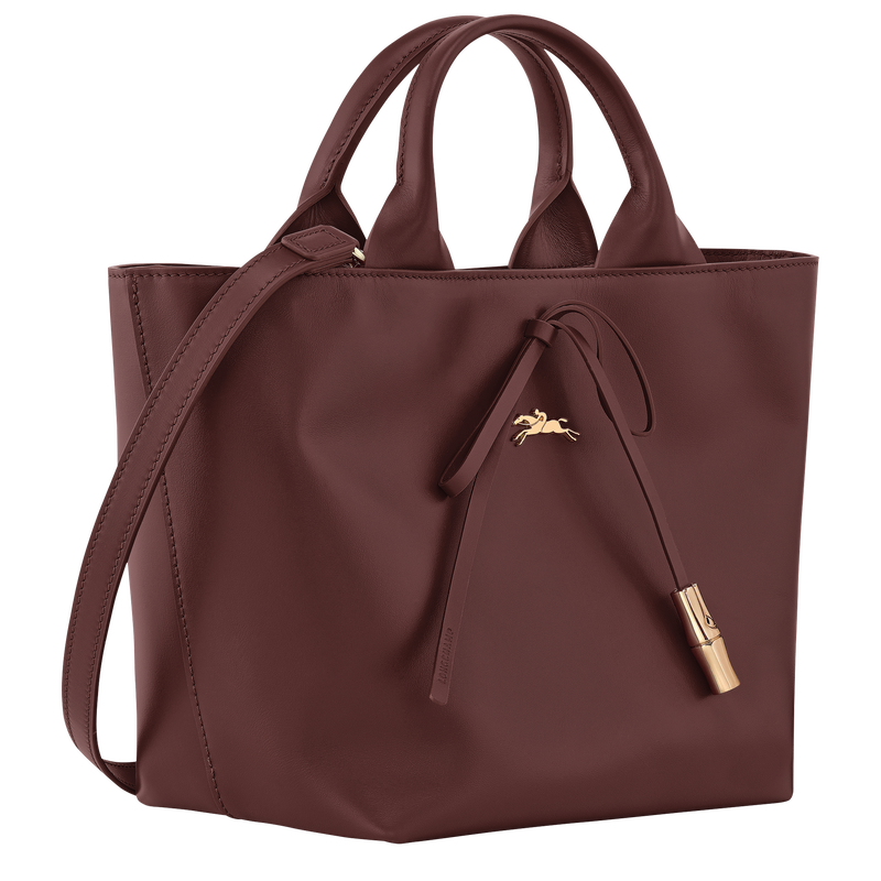 Le Roseau 手提包 , 勃艮第色 - 皮革  - 查看 3 6