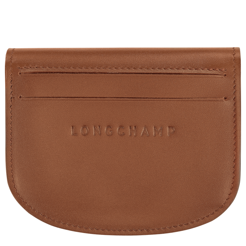&Eacute;pure Card holder , Cognac - Leather  - View 2 of  3