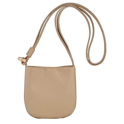 Le Roseau S Crossbody bag , Root - Leather