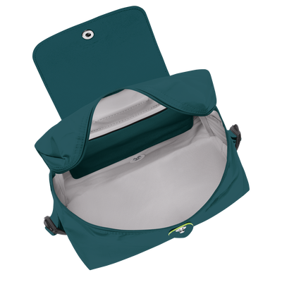 Le Pliage Green 双肩背包, 孔雀蓝色