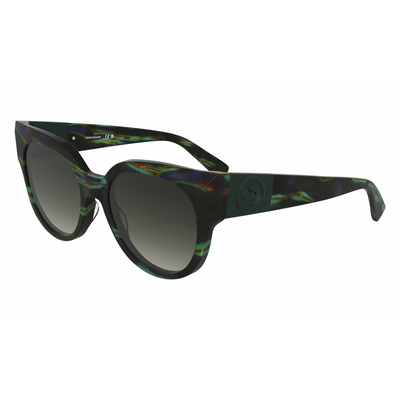Sunglasses , Havana Black/Green/Orange - Organic acetate