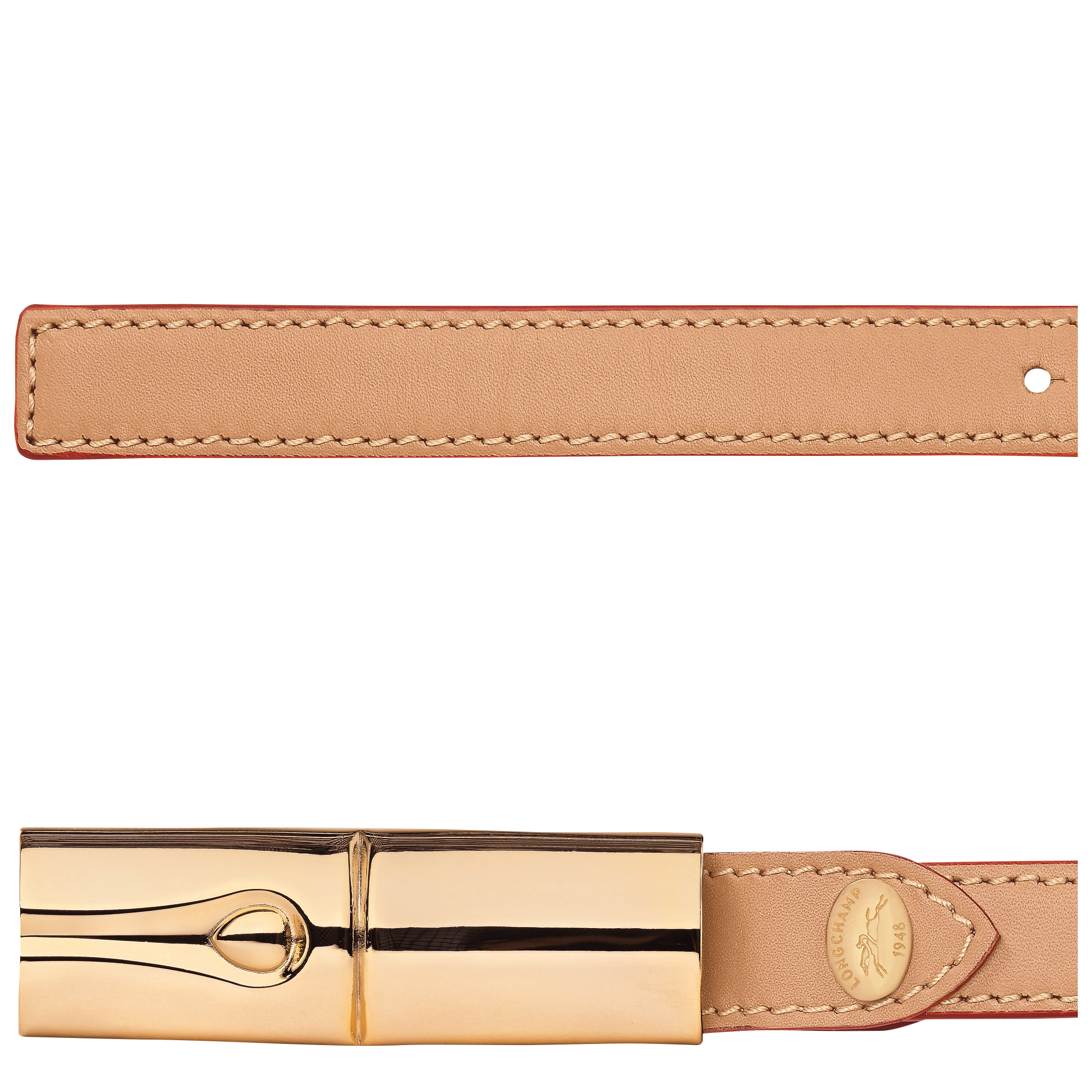 null 女士皮带, 沙白色