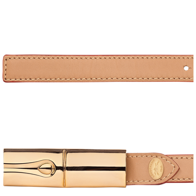 null 女士皮带, 沙白色