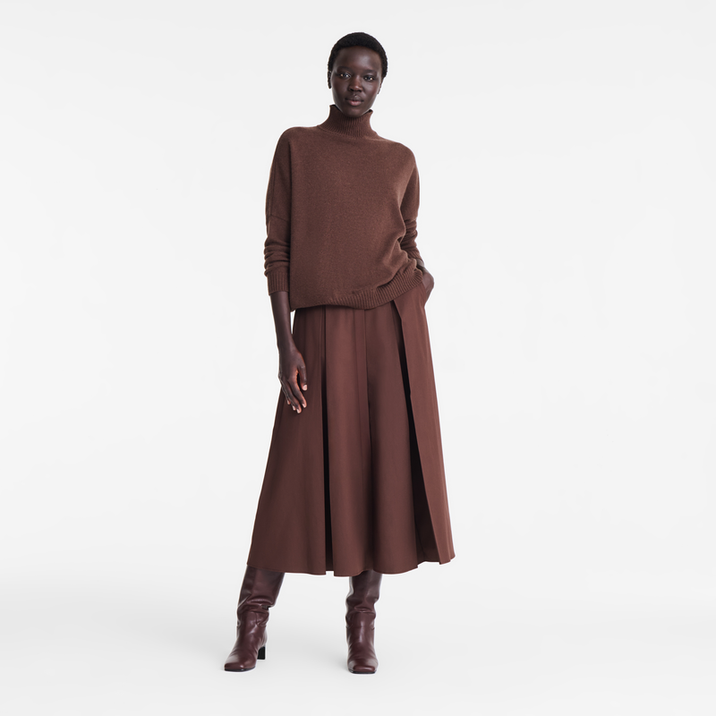 中长半身裙 , 乌木色 - 其他  - 查看 2 5