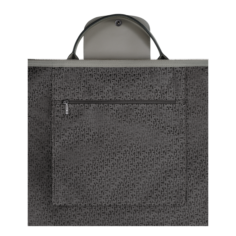 Le Pliage Xtra L Travel bag , Turtledove - Leather  - View 5 of  6