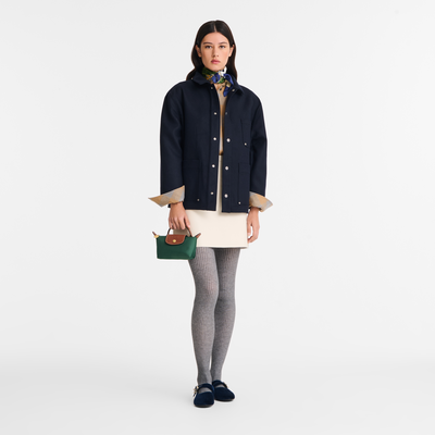 Le Pliage Original 化妆包 , 英伦绿 - 再生帆布