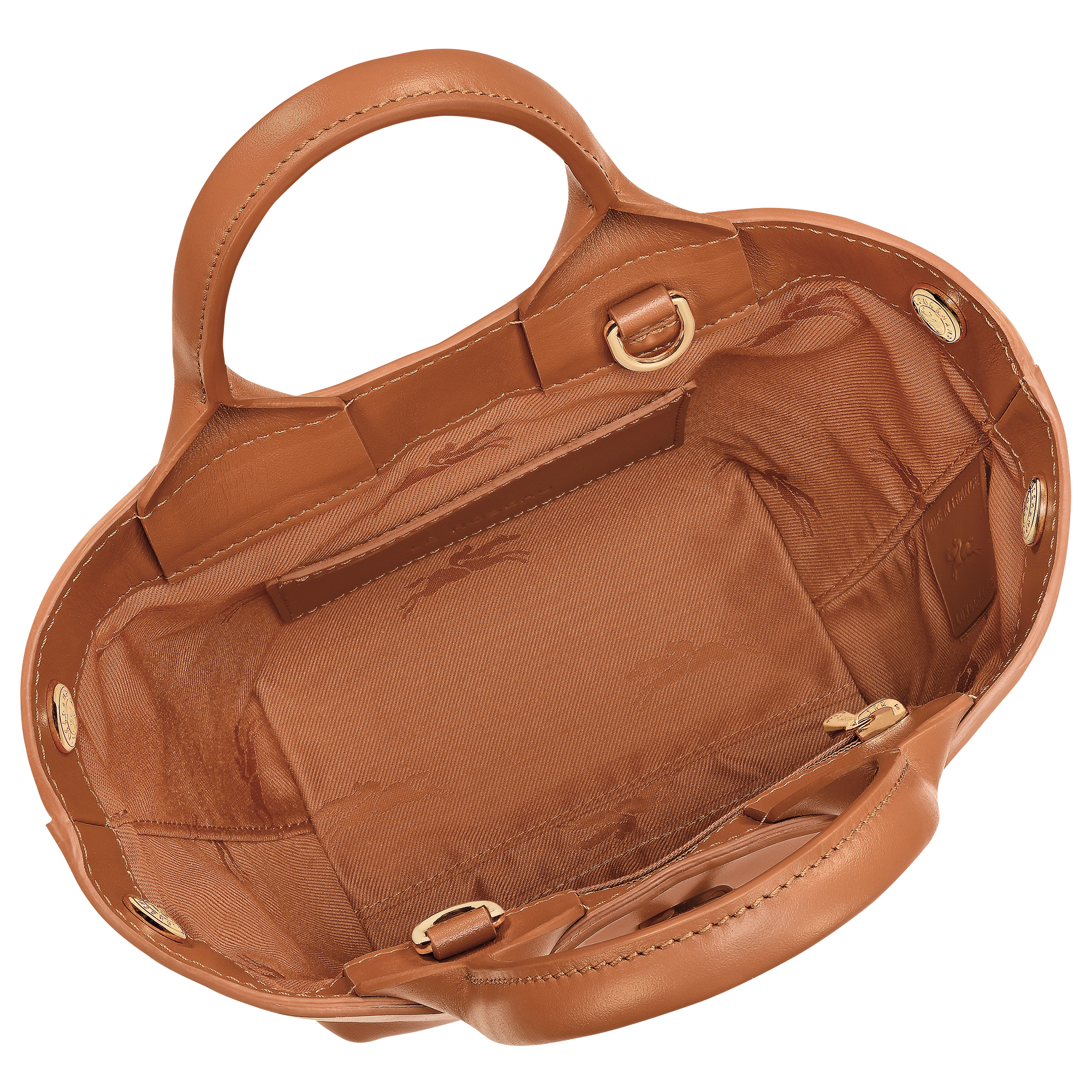 Le Roseau 手提包 XS, 腰果棕