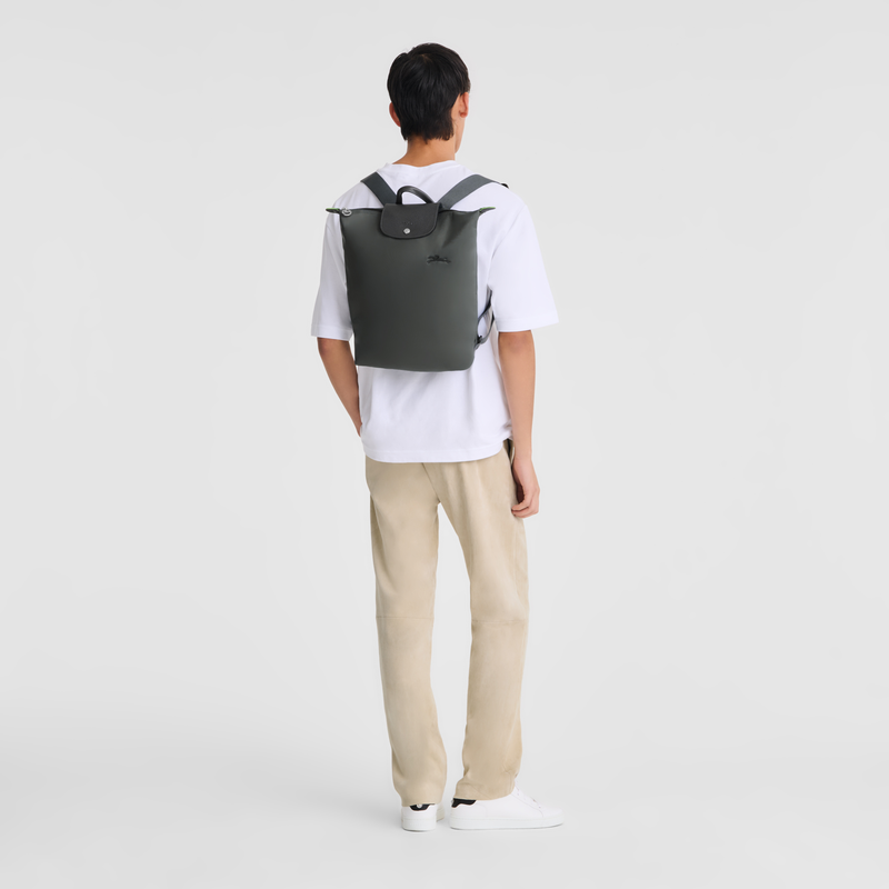 Le Pliage Green M 双肩背包 , 石墨黑 - 再生帆布  - 查看 2 7