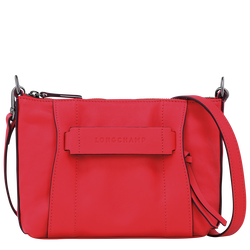 Longchamp 3D S 斜挎包 , 红色 - 皮革