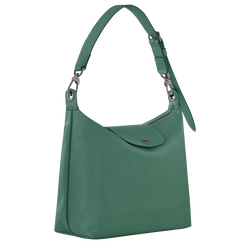 Le Pliage Xtra M 中号单肩包 , 鼠尾草灰色 - 皮革