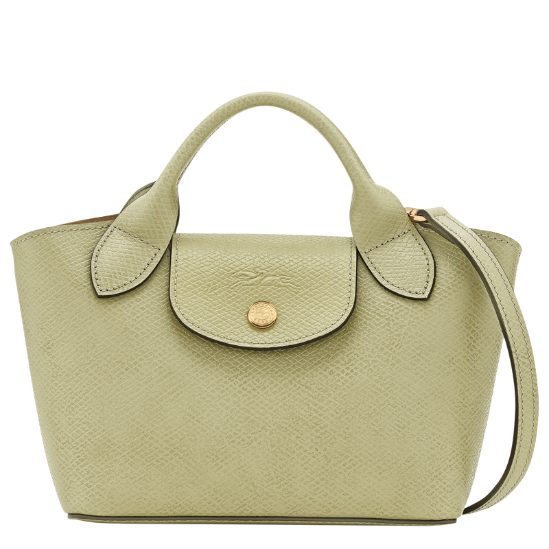 &Eacute;pure XS Tote bag , Almond Green - Leather  - View 1 of  6