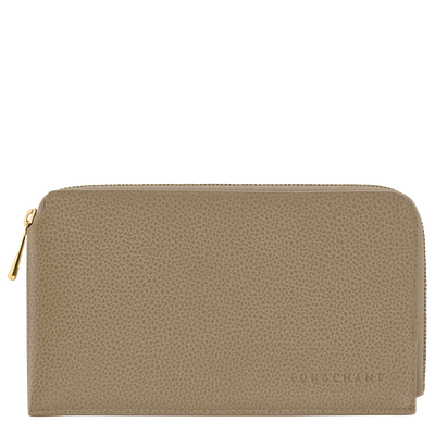 Le Foulonn&eacute; Pouch , Lichen - Leather