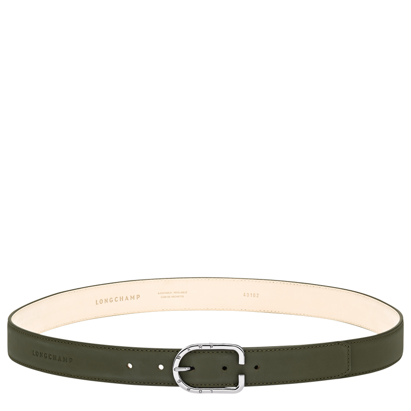 女士皮带 , 冷杉色 - 皮革  - 查看 1 2