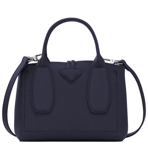 Roseau S Handbag , Bilberry - Leather - View 4 of  5