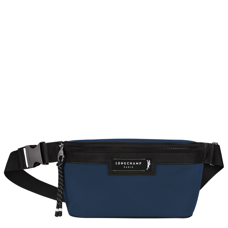 Le Pliage Energy M Belt bag , Navy - Recycled canvas  - View 1 of  5