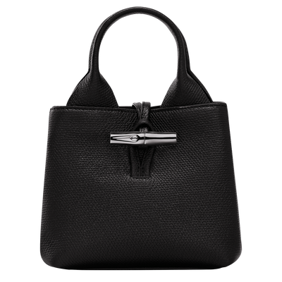 Le Roseau XS Handbag , Black - Leather