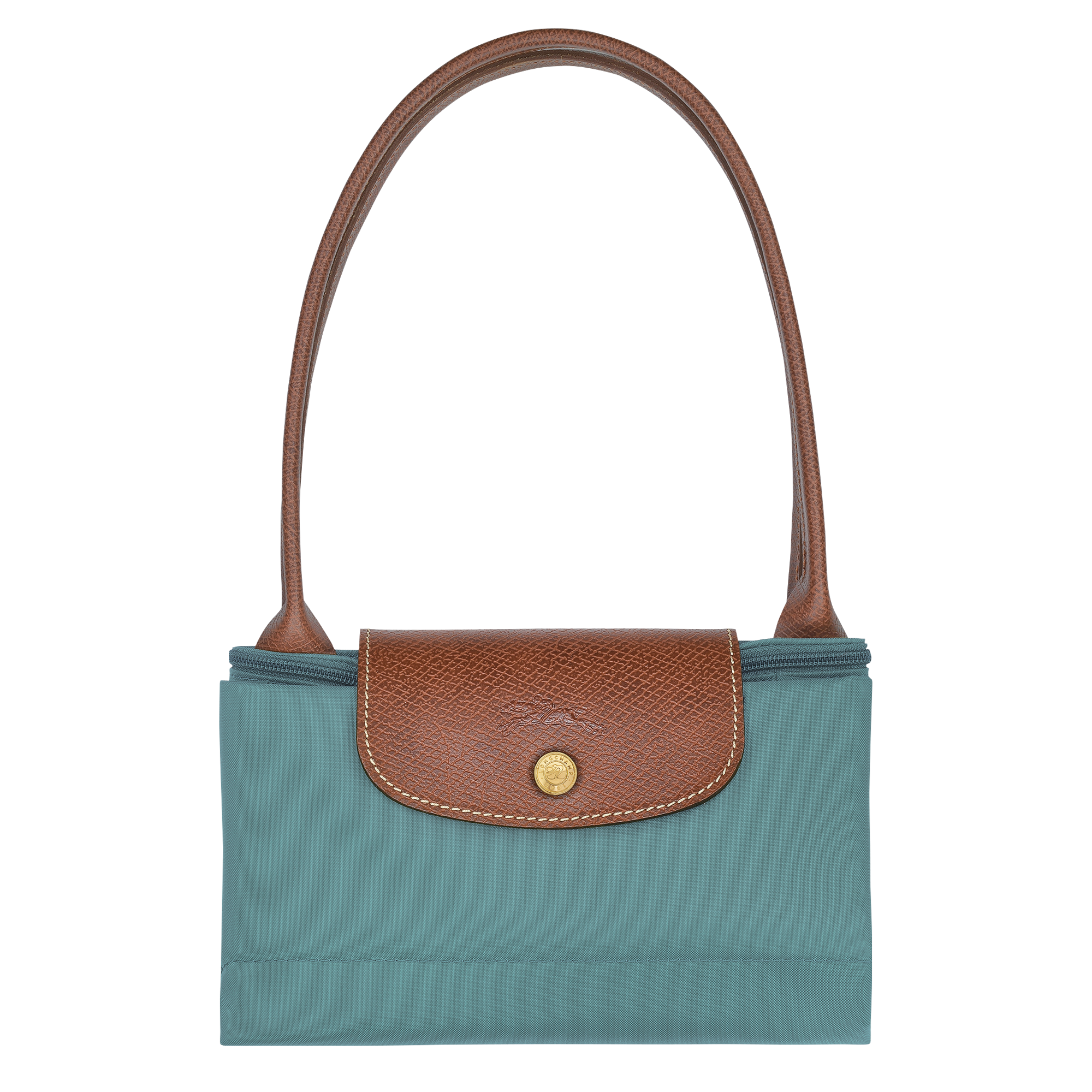 托特包 M, 尤加利绿 - 查看 6
        6 - 放大 Le Pliage Original 托特包 M, 尤加利绿