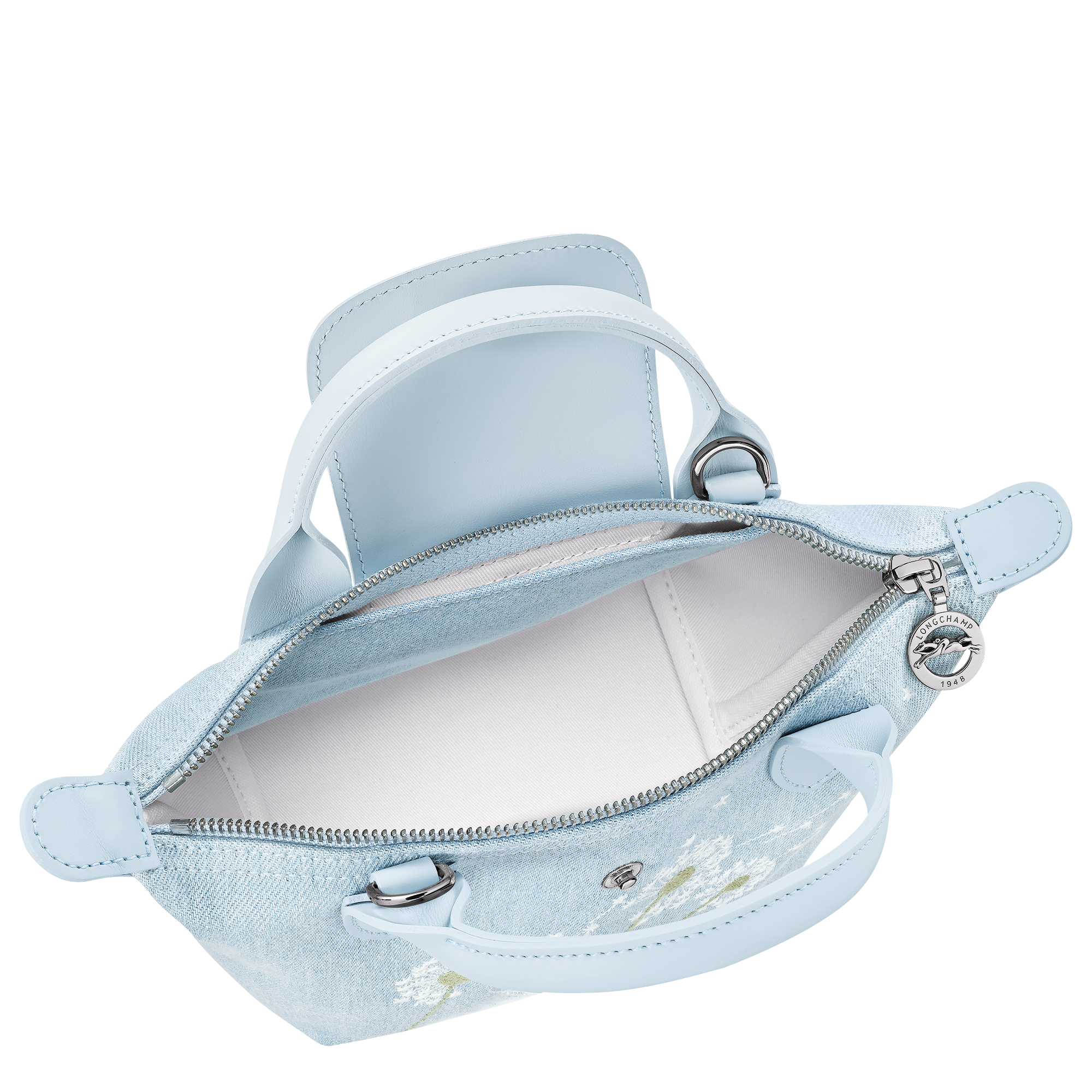 Le Pliage Collection 手提包 XS, 天空蓝