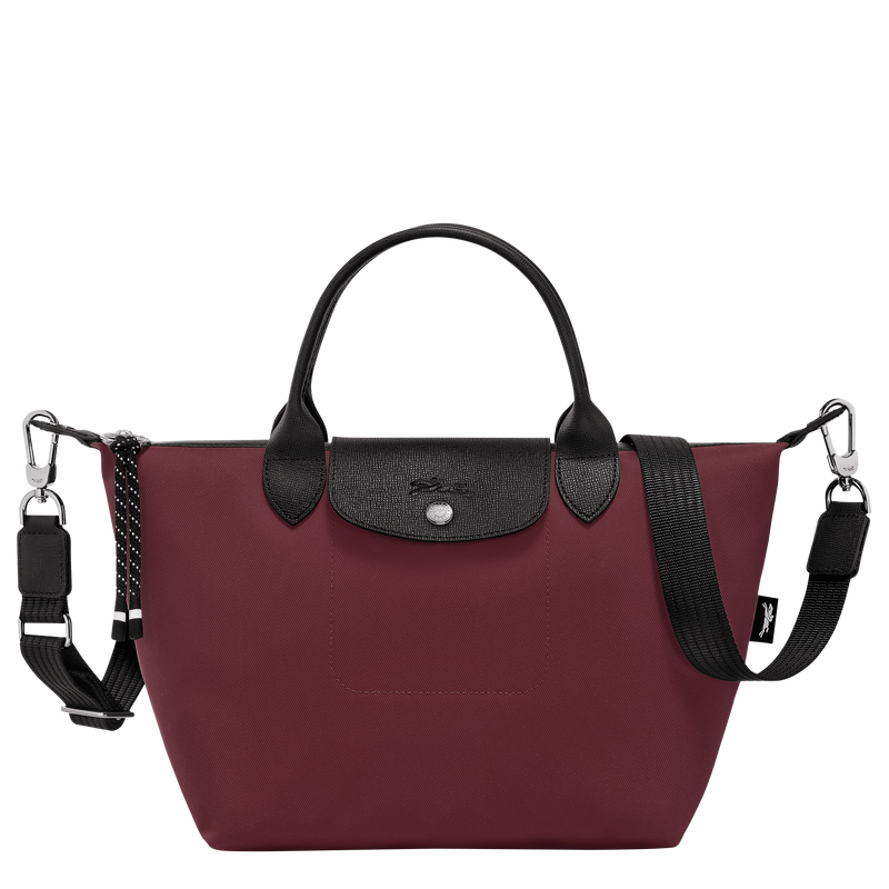 Le Pliage Energy S 手提包 , 勃艮第色 - 再生帆布  - 查看 1 5