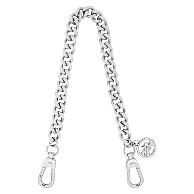 Shoulder strap , Silver - Metal