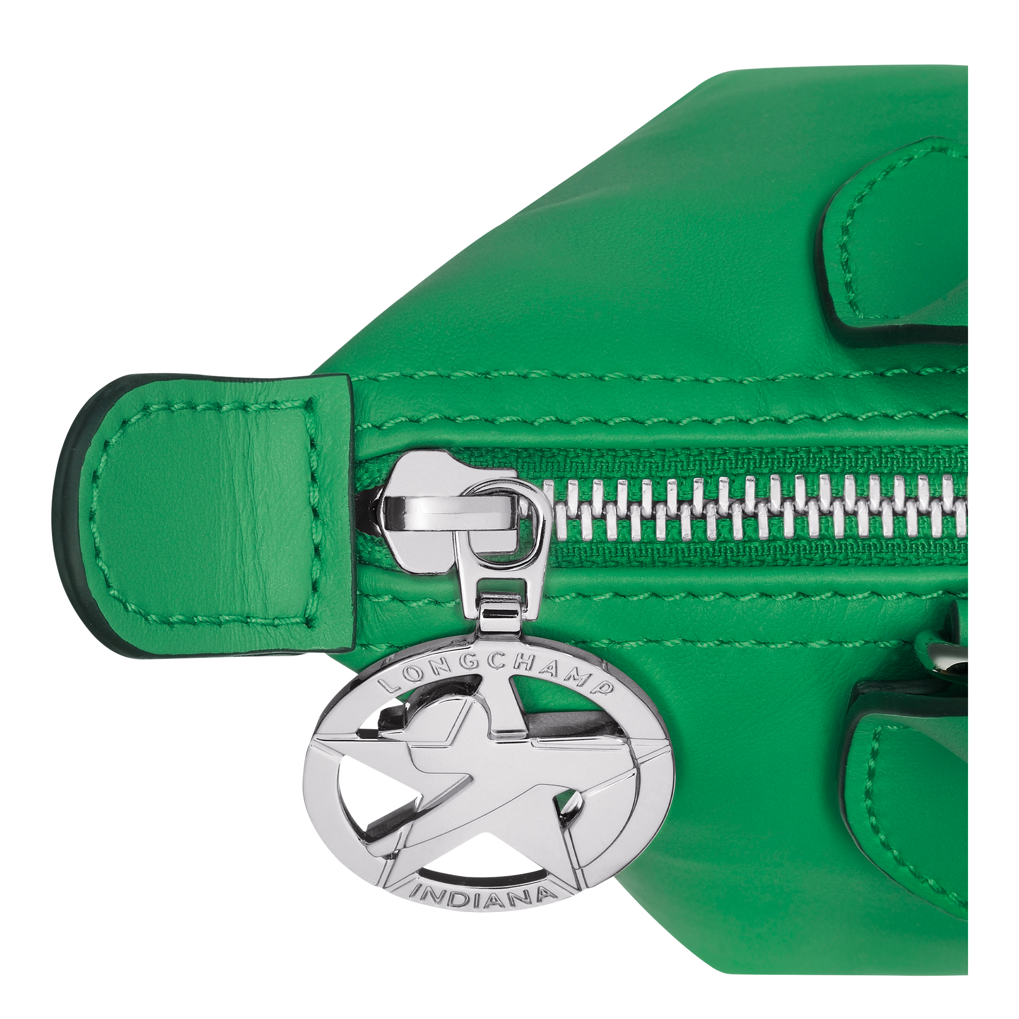Longchamp x Robert Indiana 手提包 XS, 绿色