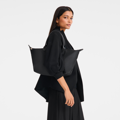 Le Pliage One L 手提包 , 黑色 - 再生帆布