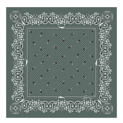French Bandana 丝巾 50 , - 真丝